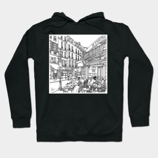 Paris Cafe Hoodie